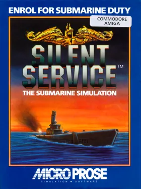 Silent Service - The Submarine Simulation box cover front